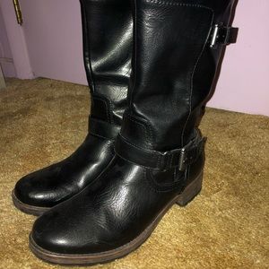 *SOLD* Sonoma Snerron Memory Foam Black Boots